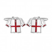 England Football T Shirt Cufflinks by Dalaco