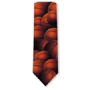 Just Balls Basketball Necktie by Ralph Marlin & Company Inc