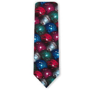 Just Balls Bowling Necktie by Ralph Marlin & Company Inc