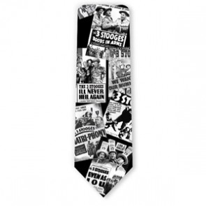 Three Stooges Movie Posters Necktie by Ralph Marlin & Company Inc