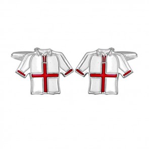 England Football T Shirt Cufflinks by Dalaco