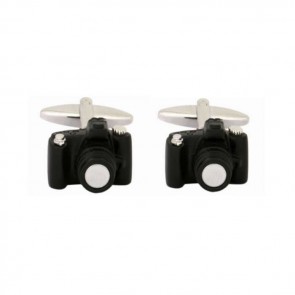 Black Camera Cufflinks by Dalaco