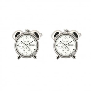 Alarm Clock Face Cufflinks by Dalaco