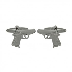 Pistol Simple Cufflinks by Dalaco