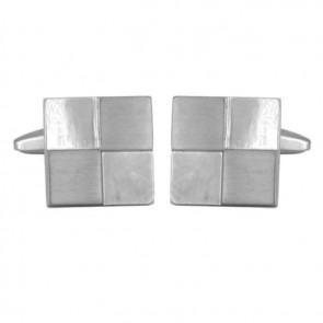 Square Quarters Cufflinks by Dalaco