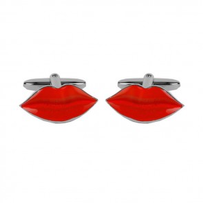 Hot Lips Cufflinks by Dalaco