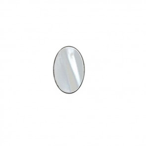 Oval Mother Of Pearl Shine Style Tie Tac by Dalaco