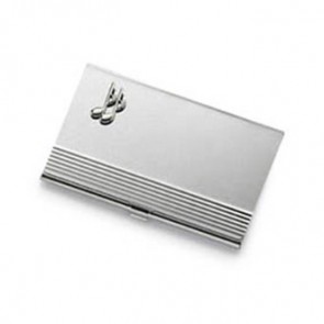 Musical Notes Business Card Holder by Onyx-Art London