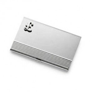Pound Sign Business Card Holder by Onyx-Art London