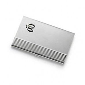 Euro Sign Business Card Holder by Onyx-Art London