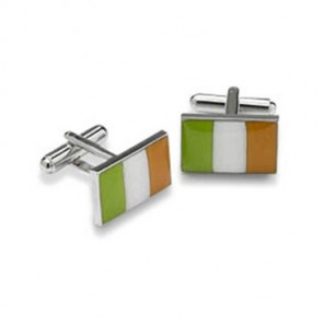 Ireland Irish Flag Cufflinks by Onyx-Art London