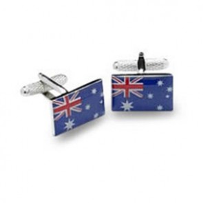 Australia Or Australian Flag Cufflinks by Onyx-Art London
