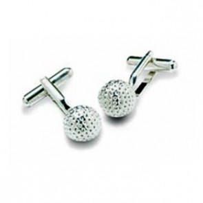 Golf Ball Shaped Cufflinks by Onyx-Art London