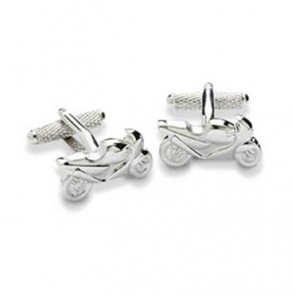 Motorcycle Cufflinks by Onyx-Art London