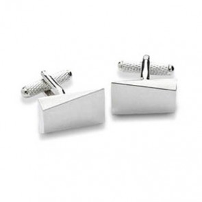 Rectangle Illusion Cufflinks by Onyx-Art London