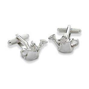 Watering Can Cufflinks by Onyx-Art London