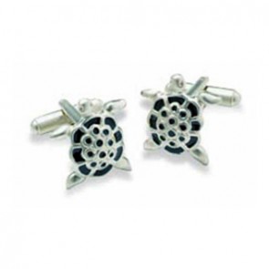 Tortoise Cufflinks by Onyx-Art London