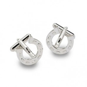 Horseshoe Shaped Cufflinks by Onyx-Art London