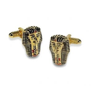 Pharaoh Cufflinks by Onyx-Art London