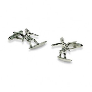 Surfer Cufflinks by Onyx-Art London