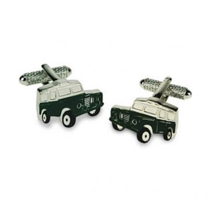 Jeep Cufflinks by Onyx-Art London