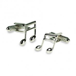 Semi Quaver Cufflinks by Onyx-Art London