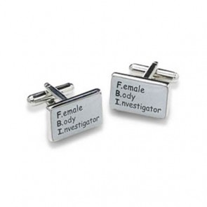 FBI Cufflinks by Onyx-Art London