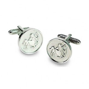 Sagittarius Cufflinks by Onyx-Art London