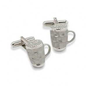 Pint Glass Cufflinks by Onyx-Art London