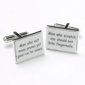 Man Who Eat Cufflinks by Onyx-Art London