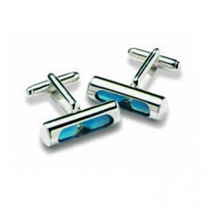 Sand Timer Cufflinks by Onyx-Art London