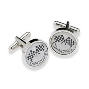 Grand Prix Cufflinks by Onyx-Art London