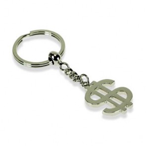 Dollar Key Ring by Onyx-Art London