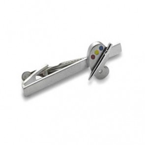 Paint Palette Tie Bar by Onyx-Art London