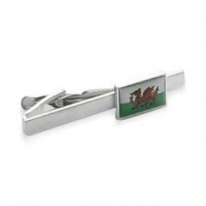 Welsh Flag Tie Bar by Onyx-Art London