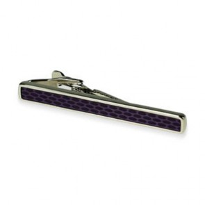 Purple Tie Bar by Onyx-Art London