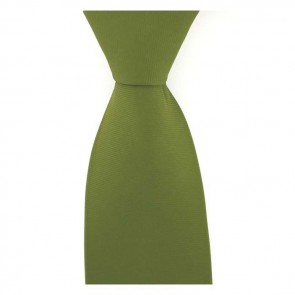 Light Country Green Solid Colour Tie by Sax Design