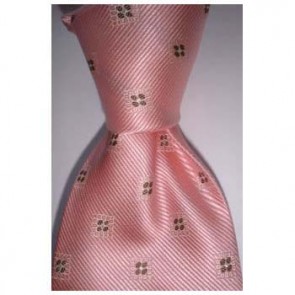 Pink Squares Tie by Sax Design