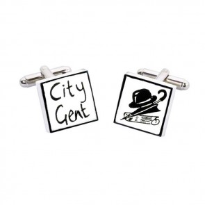 City Gent Cufflinks by Sonia Spencer