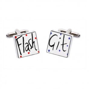 Flash Git Cufflinks by Sonia Spencer