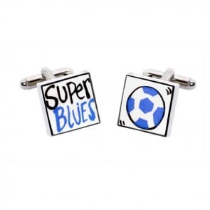 Super Blues Cufflinks by Sonia Spencer