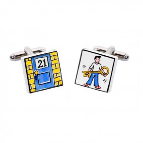 Age 21 Cufflinks by Sonia Spencer
