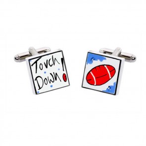Touch Down Cufflinks by Sonia Spencer