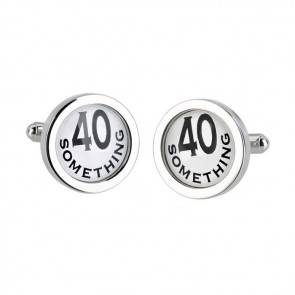 Circular 40 Something Cufflinks by Sonia Spencer