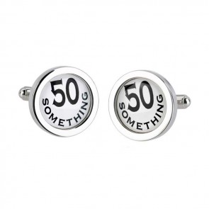 Circular 50 Something Cufflinks by Sonia Spencer