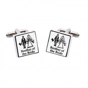 Brother Of The Bride Wedding Cufflinks by Sonia Spencer