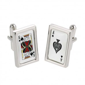 Black Jack Cufflinks by Sonia Spencer