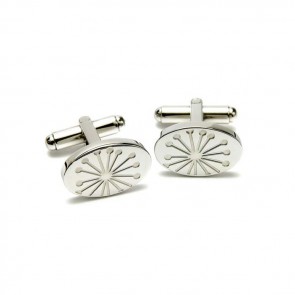 Starburst Etched Cufflinks by Sonia Spencer