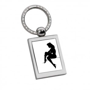 Stocking Lady Keyring by Sonia Spencer