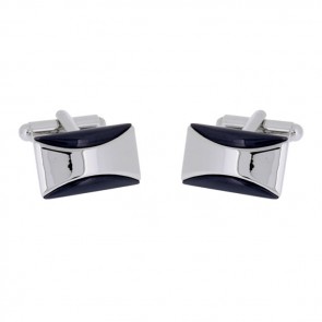 Hematite Earl Cufflinks by WD London